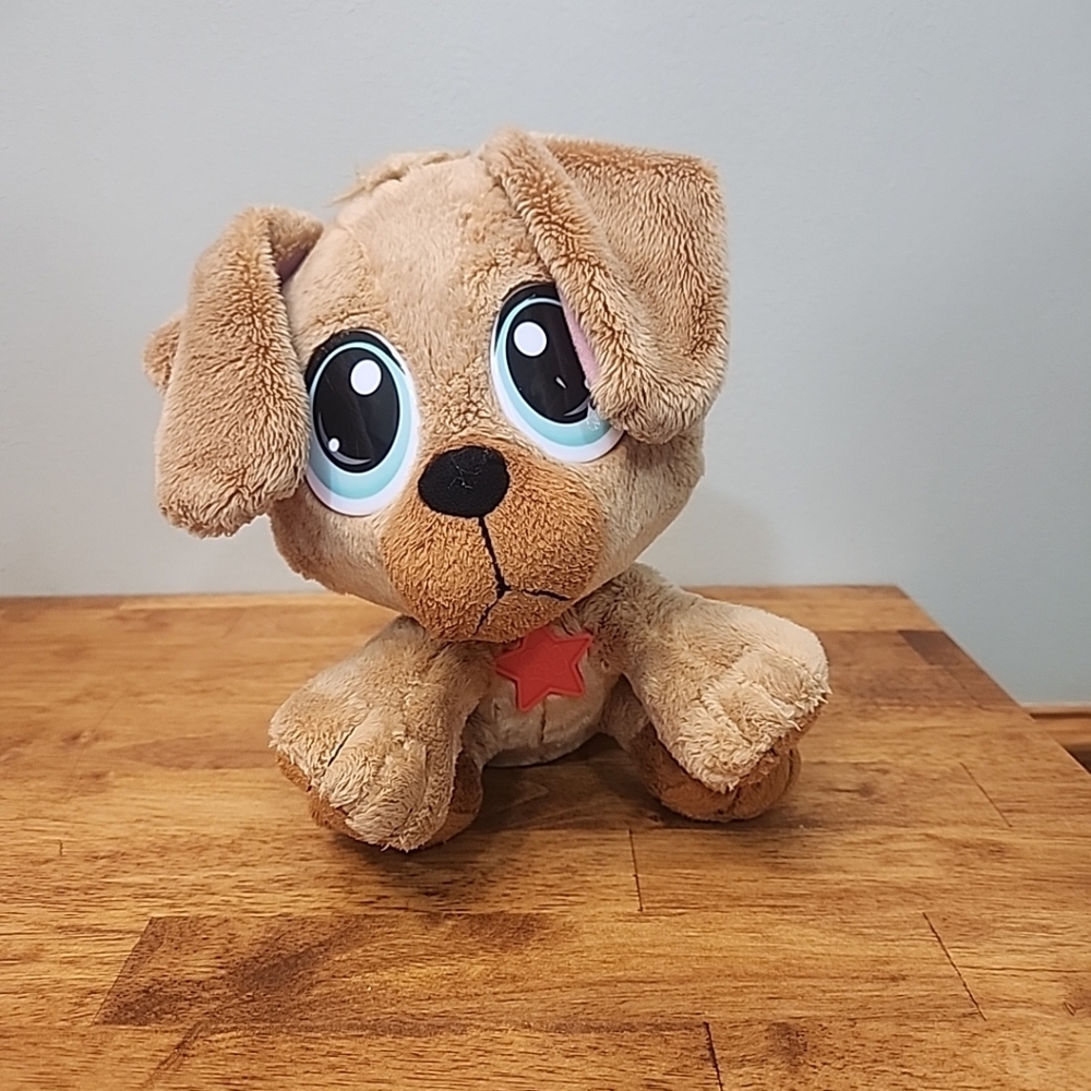 Little Tikes Golden Retriever Adorable Tan Plush Dog Toy